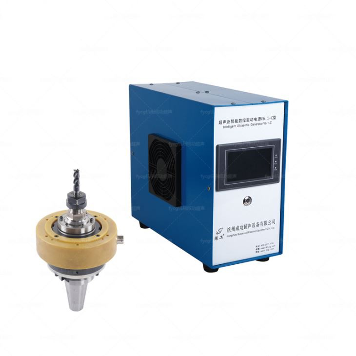 Máquina perforadora ultrasónica rotativa de 20khz 1000W para la perforación de agujeros de material compuesto grueso